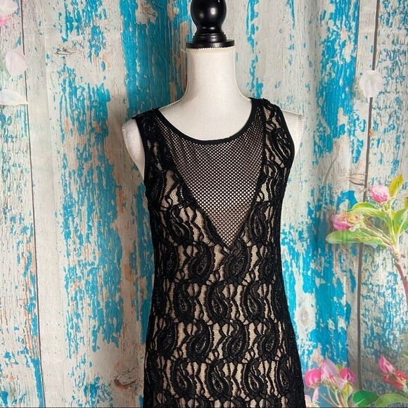 plenty by tracy reese swingy black lace dress - Picture 4 of 7